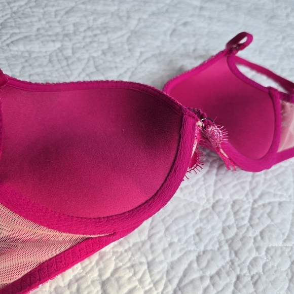 Victoria's Secret Very Sexy Pink Push-up Bra 32B - Picture 9 of 12